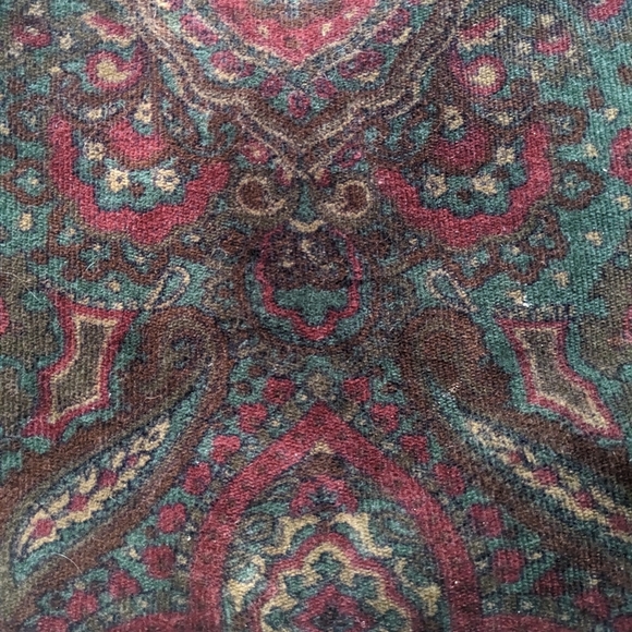 Talbot's Paisley corduroy handbag. Like new - Picture 7 of 8